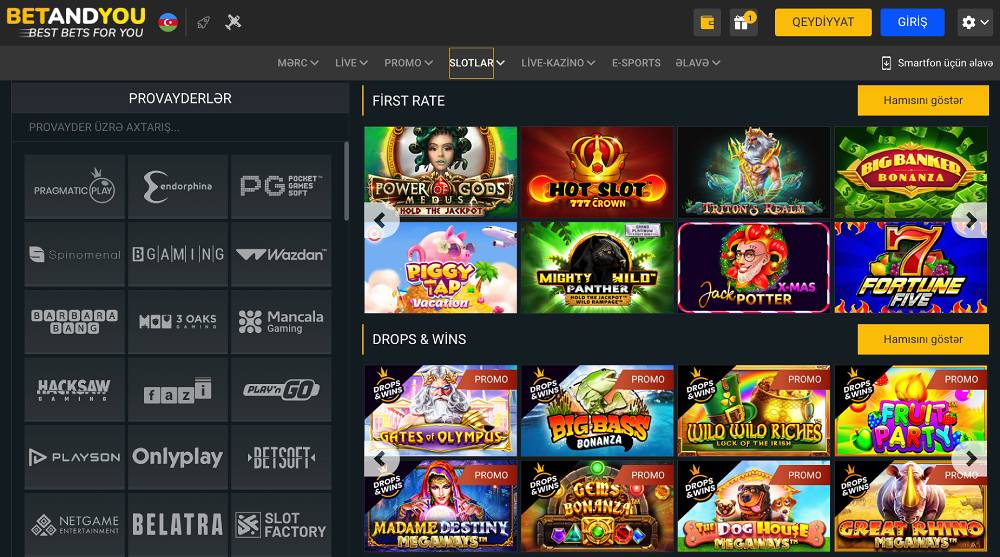 betandyou casino games